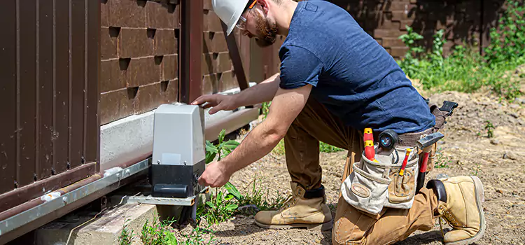 Electric Driveway Gate Installation Muncie